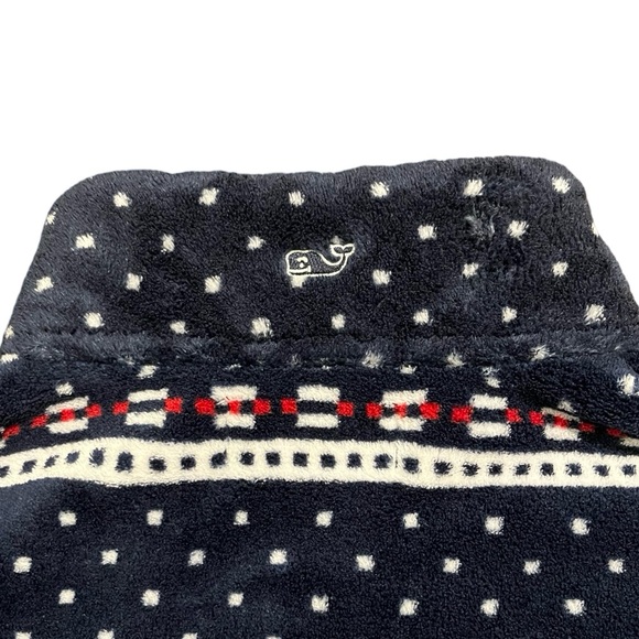❄️ Vineyard Vines Men’s Half Zip Fleece | Size S | Red, White & Blue Pattern - Picture 11 of 11